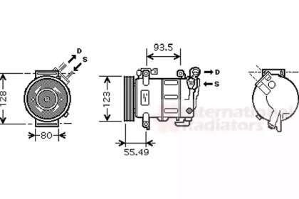 Компрессор VAN WEZEL 0900K251