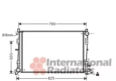 Теплообменник VAN WEZEL 07002092