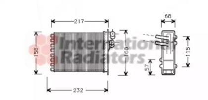 Теплообменник VAN WEZEL 07006046