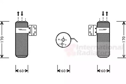 Осушитель VAN WEZEL 0700D052