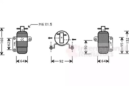 Осушитель VAN WEZEL 0700D060