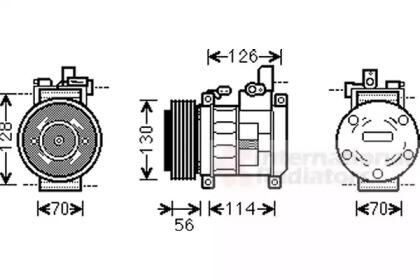 Компрессор VAN WEZEL 0700K062