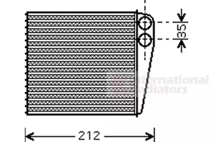 Теплообменник VAN WEZEL 13006256