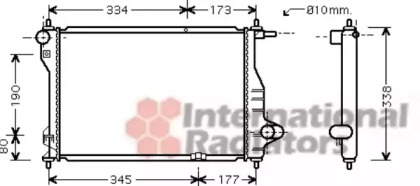 Теплообменник VAN WEZEL 81002075