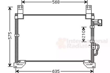 Конденсатор VAN WEZEL 81005076