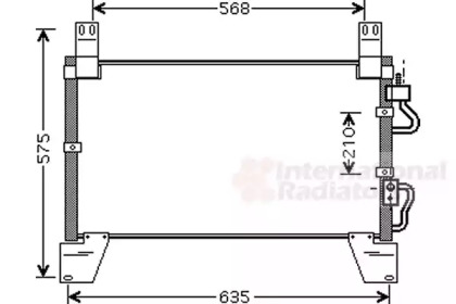 Конденсатор VAN WEZEL 81005077