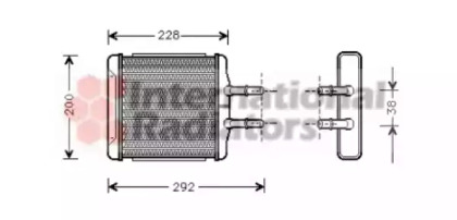 Теплообменник VAN WEZEL 81006027