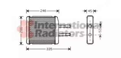 Теплообменник VAN WEZEL 81006059