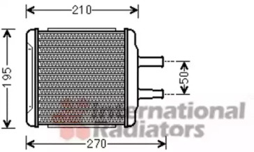 Теплообменник VAN WEZEL 81006088