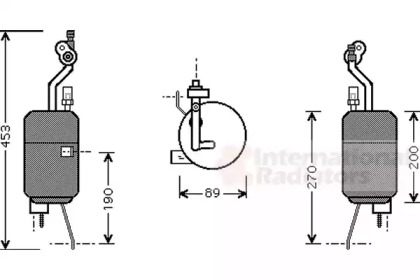 Осушитель VAN WEZEL 1800D310