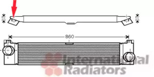 Теплообменник VAN WEZEL 17004353
