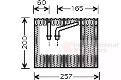 Испаритель VAN WEZEL 1700V339
