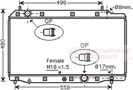 Теплообменник VAN WEZEL 25002215