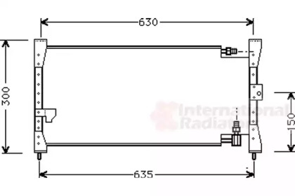 Конденсатор VAN WEZEL 25005088