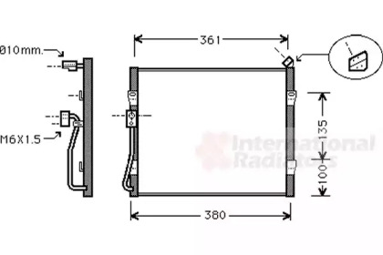 Конденсатор VAN WEZEL 25005090