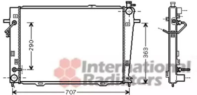 Теплообменник VAN WEZEL 82002167