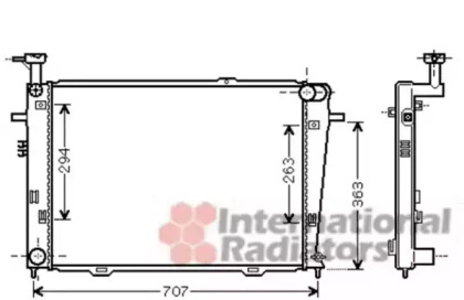 Теплообменник VAN WEZEL 82002210