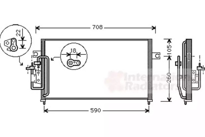 Конденсатор VAN WEZEL 82005059