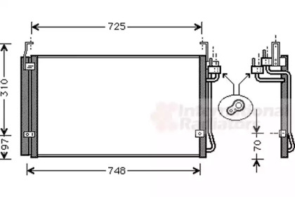 Конденсатор VAN WEZEL 82005072