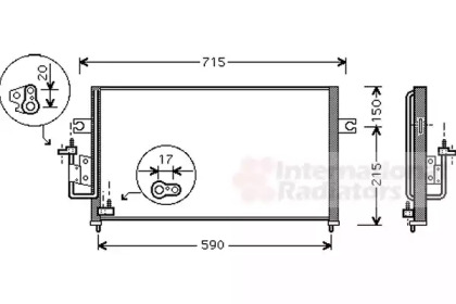 Конденсатор VAN WEZEL 82005116