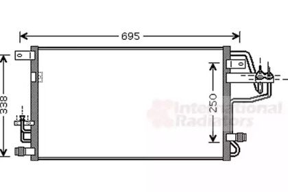 Конденсатор VAN WEZEL 82005156