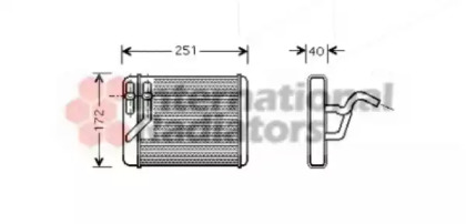 Теплообменник VAN WEZEL 82006120