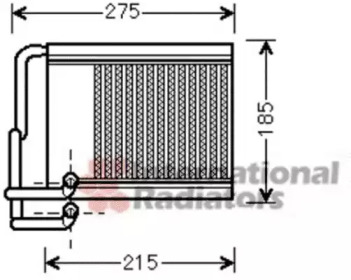 Теплообменник VAN WEZEL 82006213