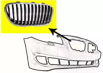 Решетка-облицовка VAN WEZEL 0617514