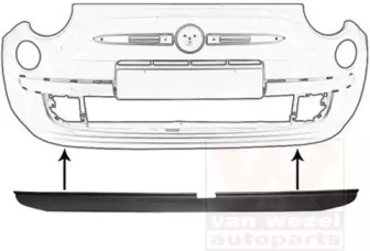 Спойлер VAN WEZEL 1604500
