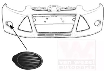 Облицовка, бампер VAN WEZEL 1945596