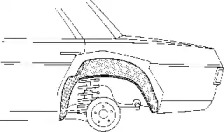 Колесная ниша VAN WEZEL 3003.47