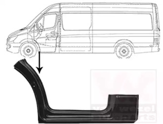 Накладка порога VAN WEZEL 3077157