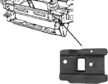 Облицовка передка VAN WEZEL 3734623