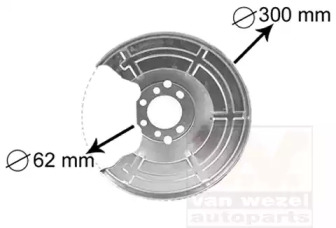 Накладка VAN WEZEL 3745371