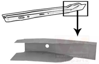 Лонжерон VAN WEZEL 3776325
