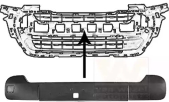 Облицовка, бампер VAN WEZEL 4014580