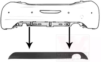 Спойлер VAN WEZEL 4034508