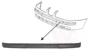 Облицовка / защитная накладка VAN WEZEL 4914580