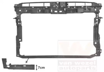 Обшивка VAN WEZEL 5766668