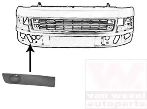 Решетка-облицовка VAN WEZEL 5790592