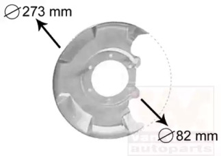 Накладка VAN WEZEL 5810371