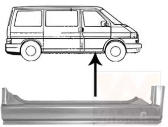 Накладка порога VAN WEZEL 5874102