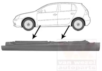 Накладка порога VAN WEZEL 5894103