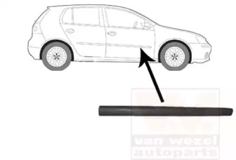 Облицовка / защитная накладка VAN WEZEL 5894404