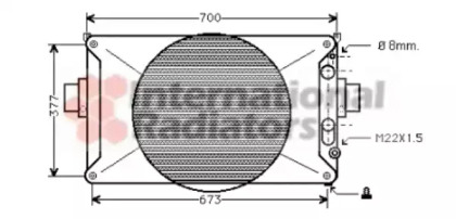 Теплообменник VAN WEZEL 28002035