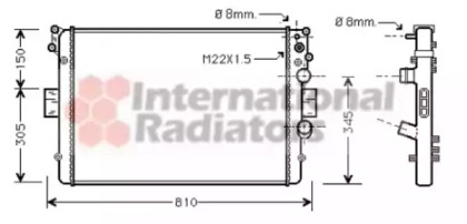 Теплообменник VAN WEZEL 28002041