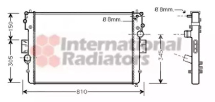 Теплообменник VAN WEZEL 28002057