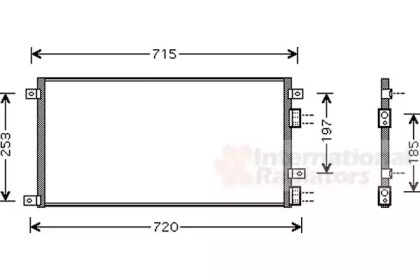 Конденсатор VAN WEZEL 28005058