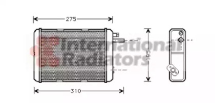 Теплообменник VAN WEZEL 28006018