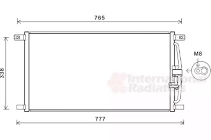 Конденсатор VAN WEZEL 77005004